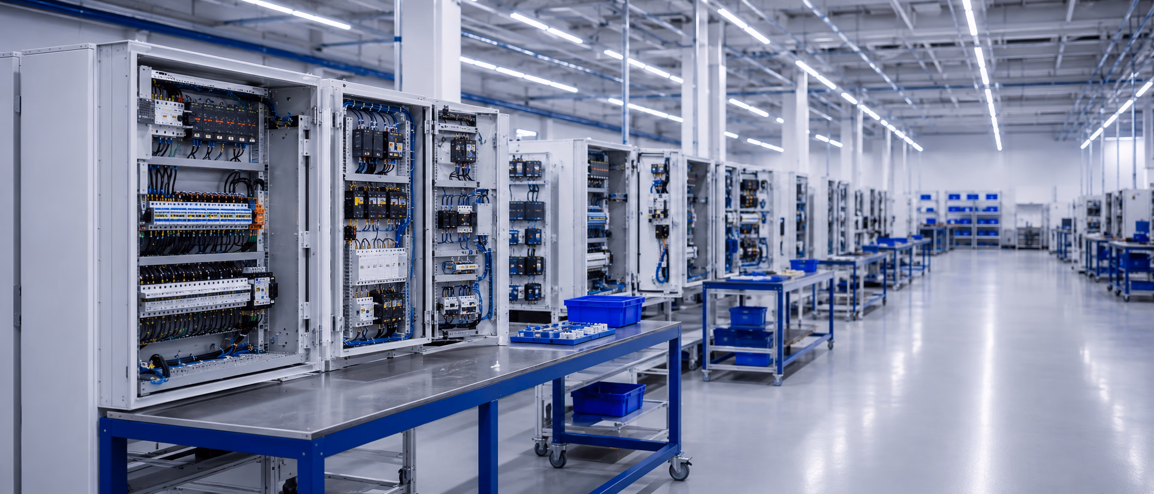 SpecIQ facility — wide shop floor banner