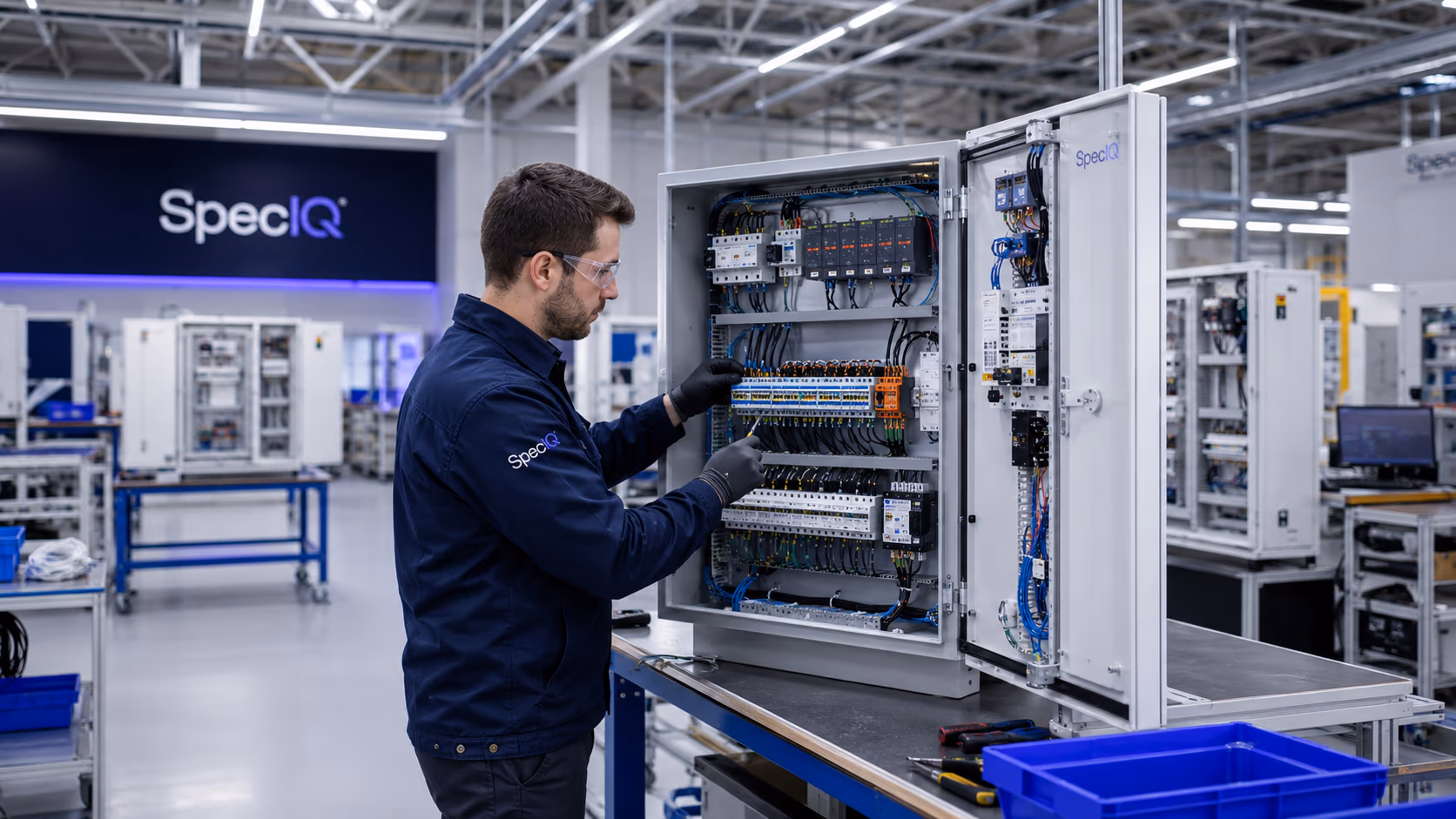 SpecIQ industrial control panel